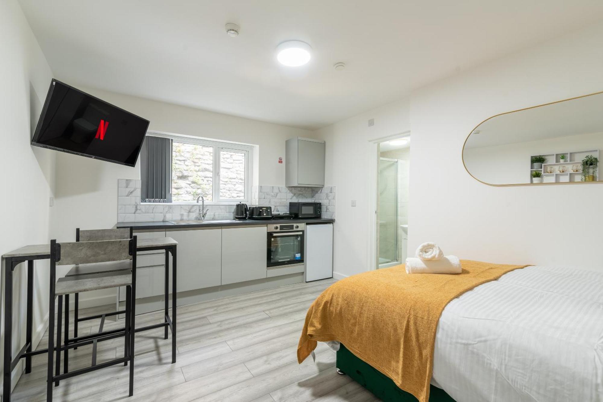 Cosy Cardiff Apartments - Garden Lounge Eksteriør billede